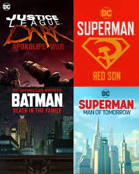 Jon benjamin, kristen schaal, dan mintz, eugene mirman, john roberts; Film Tv Preview Covert Arts For The Next Batch Of Dc Animated Movies Dccomics