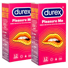 2x Durex Pleasure Me Kondome mit Rippen & Noppen 12Stück | DrugCos