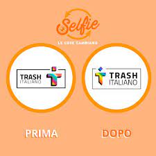 L'app di trash italiano conterrà tutti gli articoli legati alla tv, alla musica, alle serie tv, al cinema non solo, perché i programmi più trash verranno evidenziati con i colori del nostro logo. Trash Italiano Trash Italiano Cambia Logo Facebook