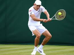 21 seed, competes with great maturity on monday against vasek pospisil at the. Wimbledon 2019 Alex De Minaur Charges Into Second Round With Dominant Straight Sets Victory Fox Sports