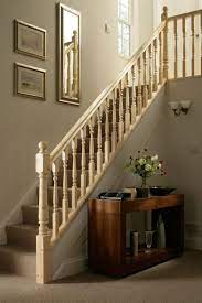 Traditional Turned Style Pine Staircase Staircase Design Banisters Traditional Staircase
