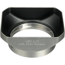 Lho 48 Dedicated Lens Hood Silver For Olympus Lh 48