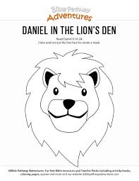 Daniel And The Lions Coloring Page For Kids Printable Bible Coloring Page For Preschoolers And K Daniel And The Lions Bible Lessons For Kids Bible Activities