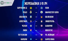 16 команд продолжат борьбу за трофей на стадии 1/8 финала: Zherebyovka 1 8 Finala Lch Real Manchester Siti Atletiko Liverpul 15 12 2019 Soccer365 Ru