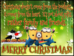 Minions are friends and they show us the power and fun of friendship. Christmas Day Merry Christmas Minion Quote For Family And Friends Christmas Minion Minions Chr The Love Quotes Looking For Love Quotes Top Rated Quotes Magazine Repository We Provide