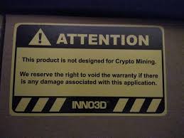 Example of bitcoin mining bitcoin mining bitcoin bitcoin mining hardware. Inno3d Warns Miners About Possible Cancellation Of Warranty On Gpus