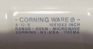 Corningware 411 The A B Cs Of Vintage Corning Ware