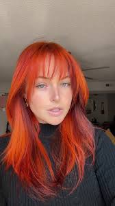 someone find the audio about blonde girls that dye their hair red #fyp  #hairtransformation