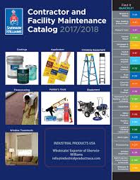 catalogue painting sherwin williams industrial products