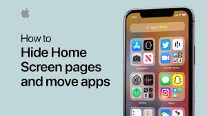 Discover 2,000+ home screen designs on dribbble. How To Hide Home Screen Pages And Move Apps On Your Iphone Apple Support Youtube