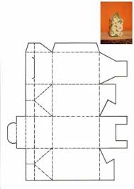 Bastelvorlage Milchtute Bastelvorlagen Scrapbookingpapier Basteln