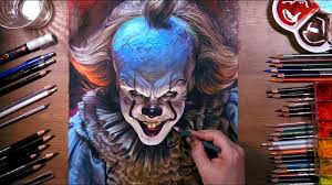 New free coloring pages browse, print & color our latest. Drawing Pennywise The Dancing Clown Drawholic Youtube