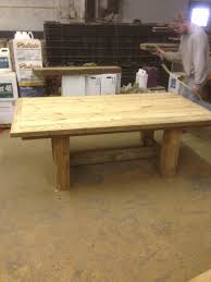 Reclaimed 6x6 Barn Post Legs Ready For Clear Coat Reclaimed Barn Wood Plank Table Barn Wood