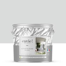 Peinture Envie Mur Plafond Et Boiserie Depolluante Blanc Galet Velours 10 L En 2020 Peinture Velours Plafond Et Nuancier Peinture