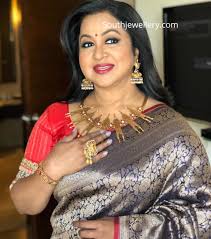 Also starring radhika sarathkumar and radha ravi, the film is jointly produced by t. Radhika Sarathkumar In Traditional Gold Jewellery