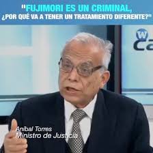 El ministro de Justicia, Aníbal Torres, se pronunció sobre un posible  traslado del Alberto Fujimori a otro penal para que no goce de un trato  diferente al de otros reos.