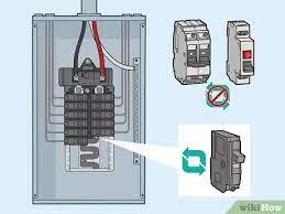 The height for the panel is generally eye level, but check with your local building department for the local requirements. How To Install A Circuit Breaker 14 Steps With Pictures