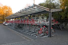 Fahrrad Abstellanlage Am Hochster Bahnhof Jurgen Lange