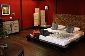 French inspired bedroom using red. The Beauty And Style Of Asian Bedroom Designs Asian Inspired Bedroom Eclectic Bedroom Design Japanese Style Bedroom