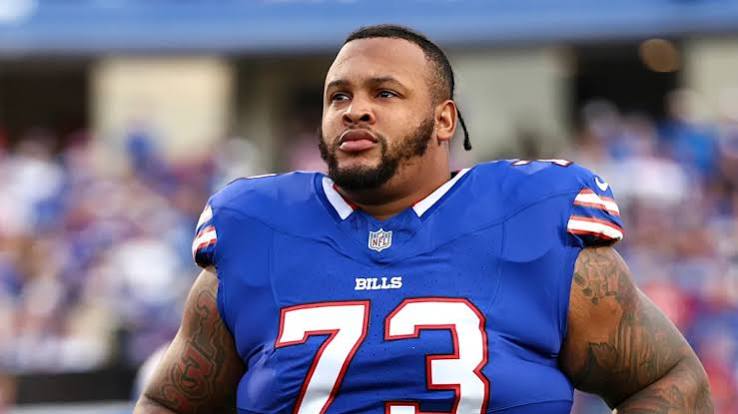 Bills star Dion Dawkins explains why Josh Allen 'absolutely sucks' to play with – in a good way - Yahoo Sports