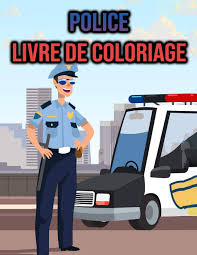 Coloriage voiture de police en ligne gratuit à imprimer. Amazon Fr Livre De Coloriage Police Pour Les Enfants Police Policier Voiture De Police Press Coloriagekdp Livres