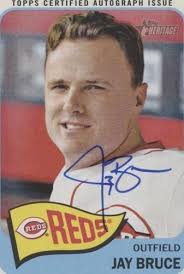 2014 Topps Heritage #432 Jay Bruce Blue Border