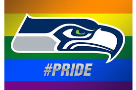 Arriving for seahawks at raiders. Lgbtsnf Seahawks Logo Change To Support Gay Pride Proved Controversial Outsports