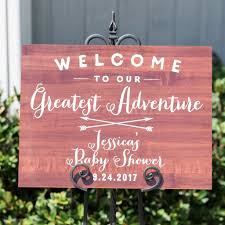 Boho Baby Shower Welcome Sign Z Create Design