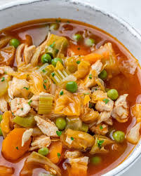 Add the tomatoes, cabbage, onions and celery; The Best Chicken Cabbage Soup Recip Healthy Fitness Meals
