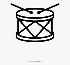 Coloring sheet of percussion musical instruments. Drum Coloring Page Imagens De Tambor Para Colorir Hd Png Download Transparent Png Image Pngitem