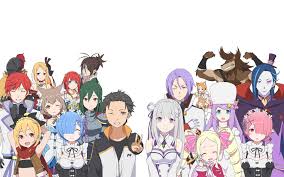 Re Zero Life In A Different World From Zero Anime Re Zero Starting Life In Another World Rem Re Zero Emilia Re Zero Reinhard Van Astrea Aldebaran Re Zer Anime Anime Characters Character Wallpaper