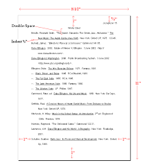 Include just one single space after a period before the next sentence: Essay Writing Works Cited Format Essay Examples Sample Essay Research Paper