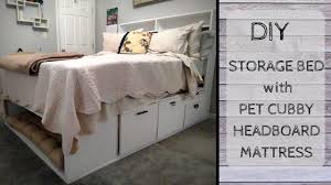 Add an exotic and realistic flair to your wall space with the selection of this arthouse sequin why not make one of these diy bed frame projects? Custom Storage Bed For Humans And Pets 9 Steps With Pictures Instructables