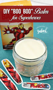 This homemade muscle pain relief cream is exactly what you need! Diy Superhero Boo Boo Healing Balm Cream