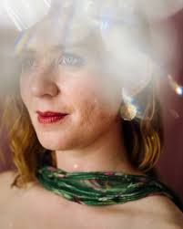 Portrait Session with Antique Coral Silk Scarf // Tess Keller Creative