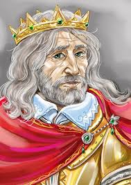 King Gray Stock Illustrations