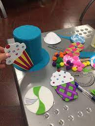 Sweet Costume Candy Dye Mini Top Hat Crazy Hat Day Candy Costumes Candy Land Costumes