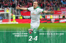 #werder bremen und der @fckoeln haben sich grundsätzlich auf einen wechsel von mittelfeldspieler florian #kainz geeinigt. Sv Werder Bremen En On Twitter Incredible Max Kruse Take A Bow Fcisvw