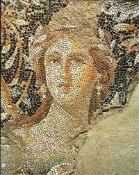 Eyeconart Early Mosaics Mosaic Portrait Roman Art Roman Mosaic