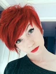 There are many shades of red available, and there's bound to be one that. Short Red Hair