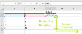 Jenis Dan Fungsi Rumus Semi Absolut Absolut Dan Logika