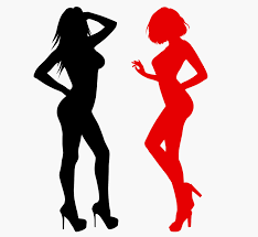 Collection of silhouette of a woman standing (48). Free Woman Silhouette Vector Png Images Photoshop Supply