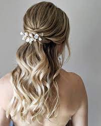 Ps With Love Bridal On Instagram Wedding Hair Inspo This Beautiful Textured Modern Half Up Half Do Wedding Hair And Makeup Wedding Hairstyles Hair Inspo