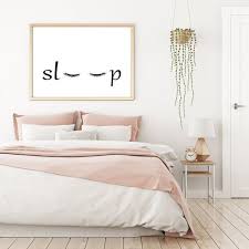 Sleep Print Eyelash Print Bedroom Decor Typography Wall Art Bedroom Wall Art Typography Print Sleepy Eyes Wall Art Eyelash Print Wall Decor Bedroom Home Decor Bedroom Bedroom Wall