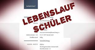 Einige vorlage befassen sich mit juristischen fragen. Lebenslauf Schuler Download Freeware De