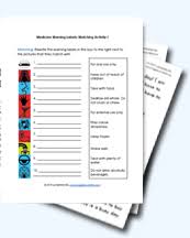 at the pharmacy worksheets