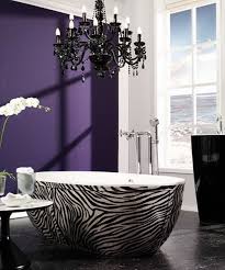 Featuring an earthy palette or green and orange, this tasteful print will add warmth and beauty to your walls. Zebra Print Bathroom Ideas Design Corral