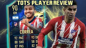 Angel correa's community tots card has better pace and dribbling than nick powell's, which makes it a better fit for tricksters and speed demons, as well as players with la liga squads. El Angelito 90 Tots Angel Correa Player Review Fifa 21 Ultimate Team Youtube