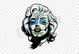 Day Of The Dead Style Marilyn Monroe Design Marilyn Monroe Sugar Skull Free Transparent Png Clipart Images Download Top free images & vectors for candy skull in png, vector, file, black and white, logo, clipart, cartoon and transparent. marilyn monroe sugar skull