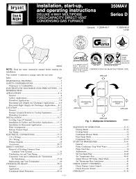 Check spelling or type a new query. Bryant 350mav Installation Start Up And Operating Instructions Manual Pdf Download Manualslib